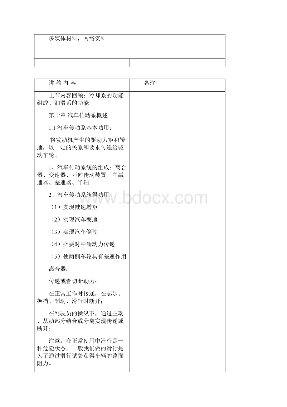 汽车底盘构造教案.docx_第2页