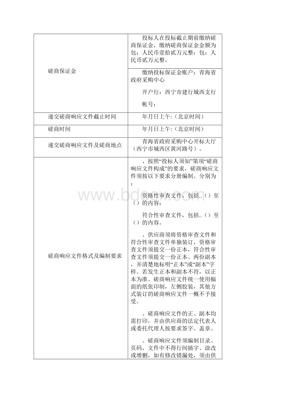 办公厅电子政务内网线路租赁服务项目竞争性磋商Word文档下载推荐.docx_第3页