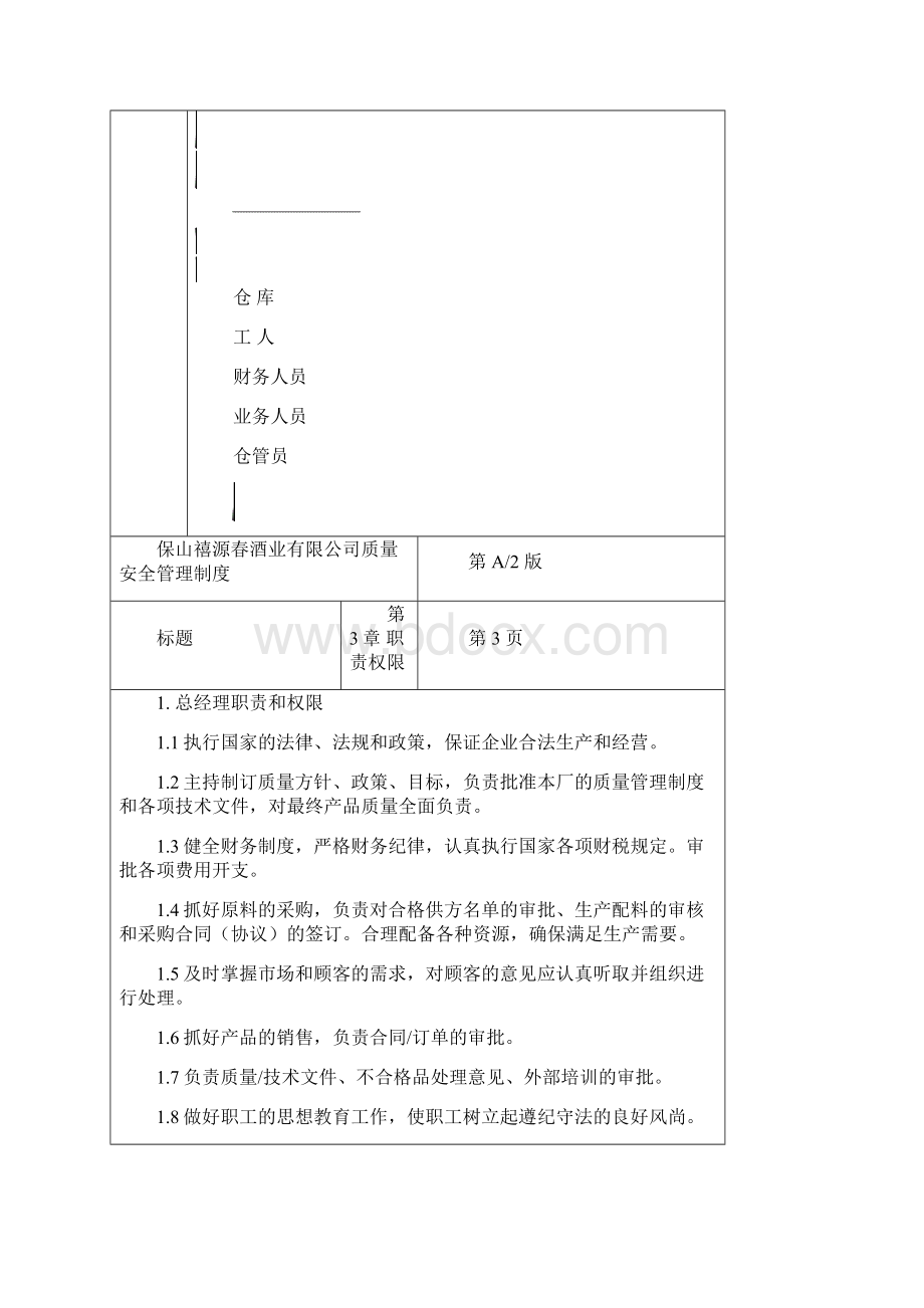 酒厂质量管理制度文档格式.docx_第3页