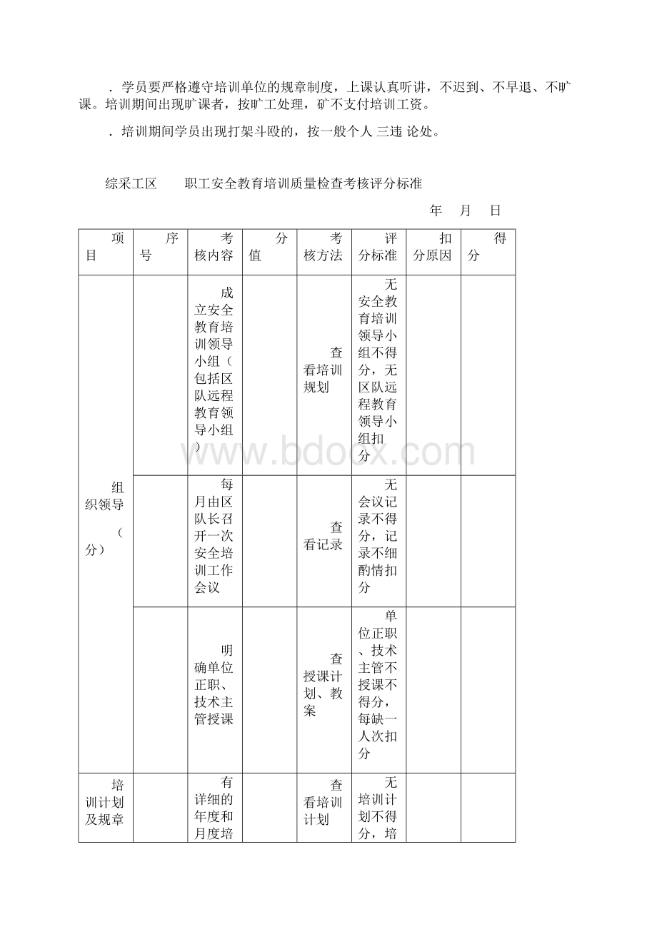 培训质量检查制度.docx_第3页