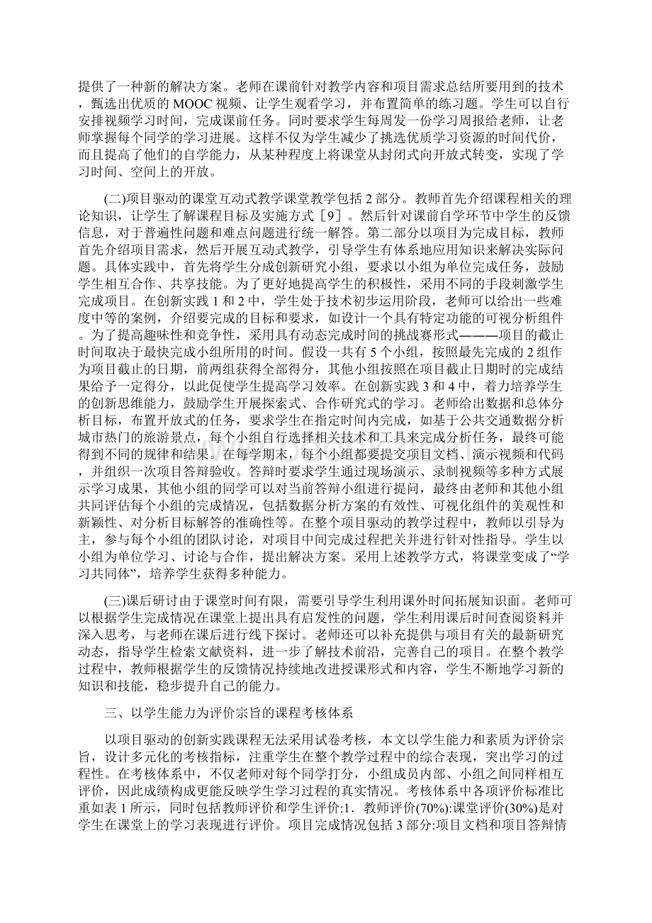 以产出为导向的创新实践课程变革精品资料.docx_第3页