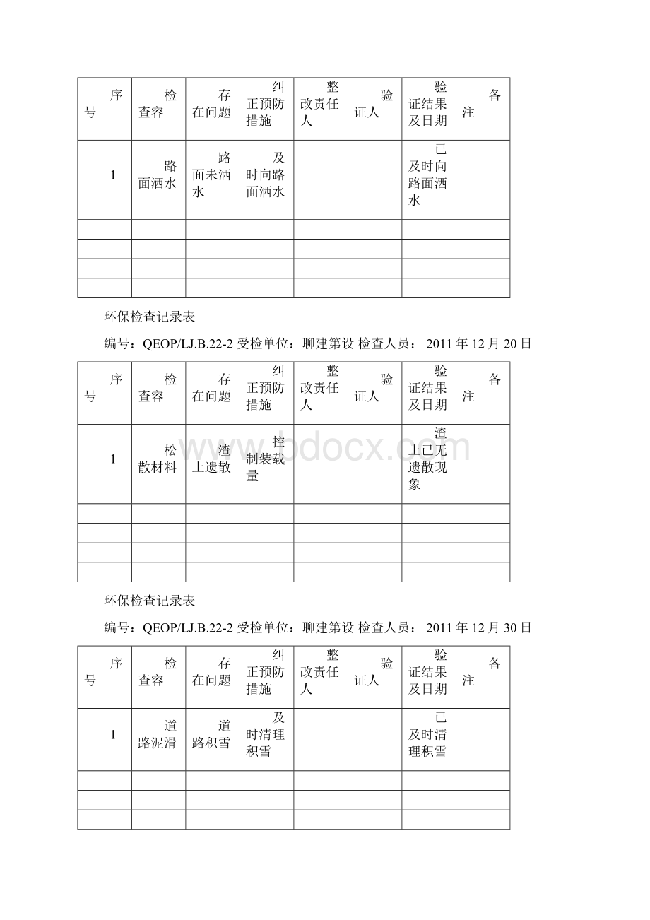 环保检查记录表.docx_第2页