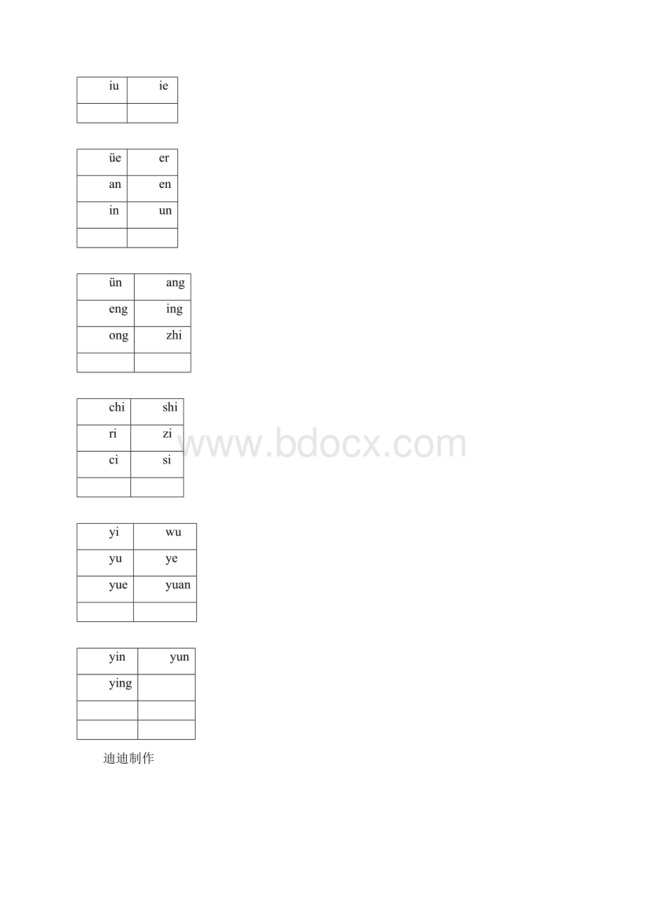 拼音字母表打印版Word文档下载推荐.docx_第2页