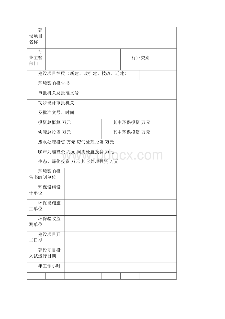 建设项目竣工环保验收申请报告Word格式文档下载.docx_第2页