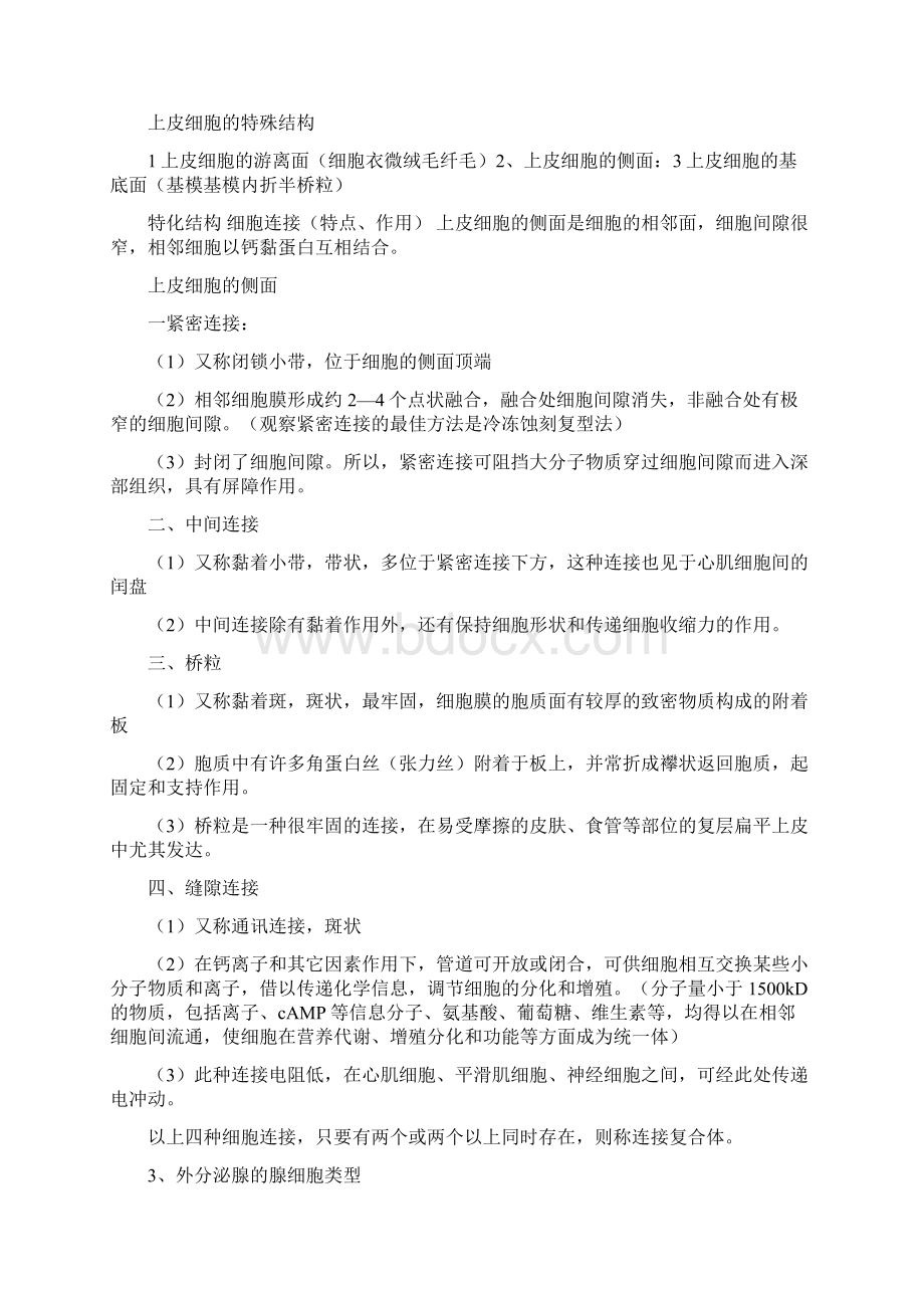 组织学与胚胎学重点Word格式文档下载.docx_第2页