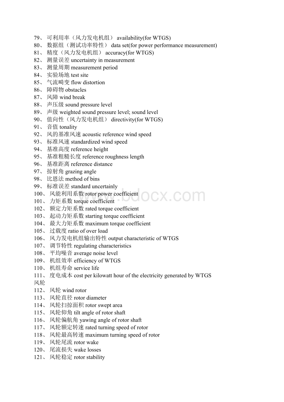 风电专业术语中英文对照.docx_第3页