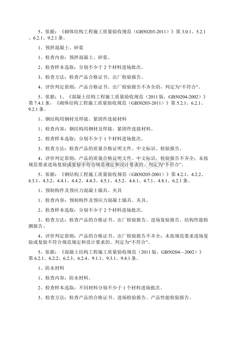 质监站必查的28项工程施工质量问题Word格式文档下载.docx_第2页