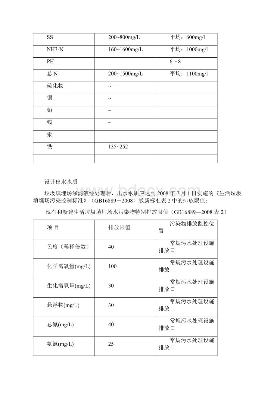 垃圾填埋场渗滤液处理方案.docx_第3页