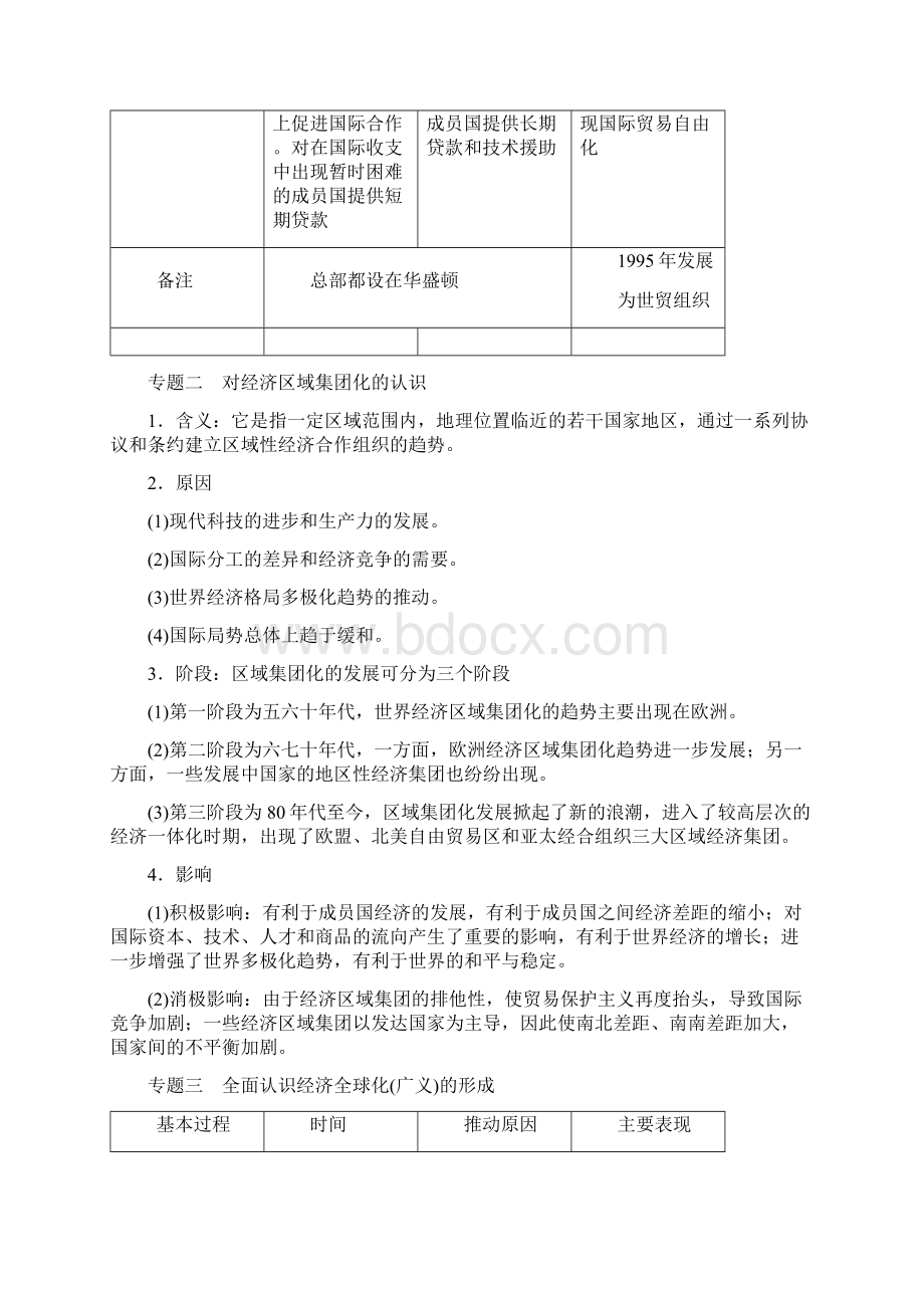 高考历史一轮复习研析教案 第13单元 单元总结 岳麓版必修2Word格式文档下载.docx_第2页