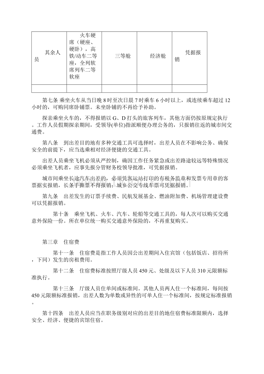 苏州大学差旅费管理办法Word文档下载推荐.docx_第2页