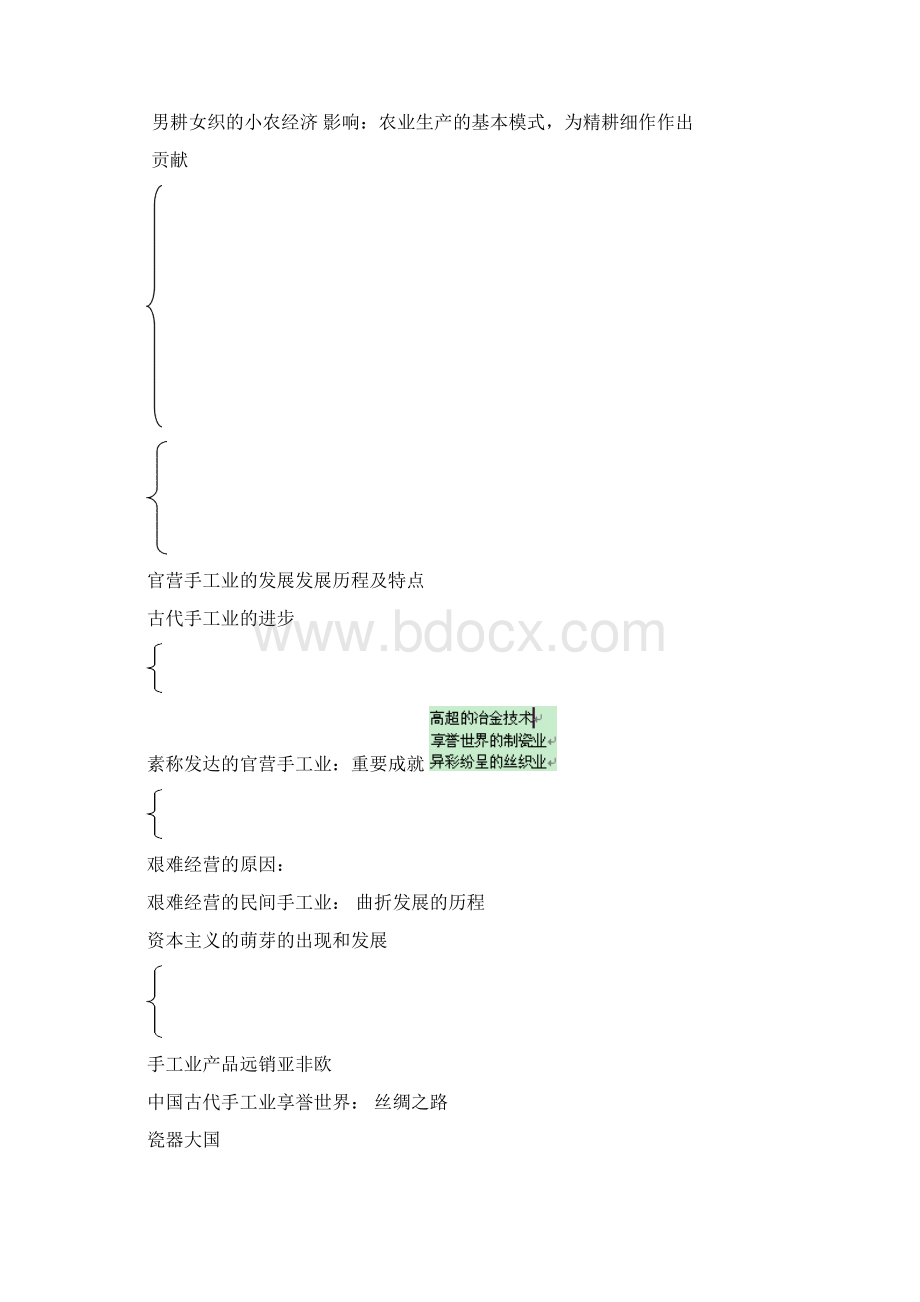 新课标高考历史强化复习讲义71中国古代农工商的发展教案文档格式.docx_第3页