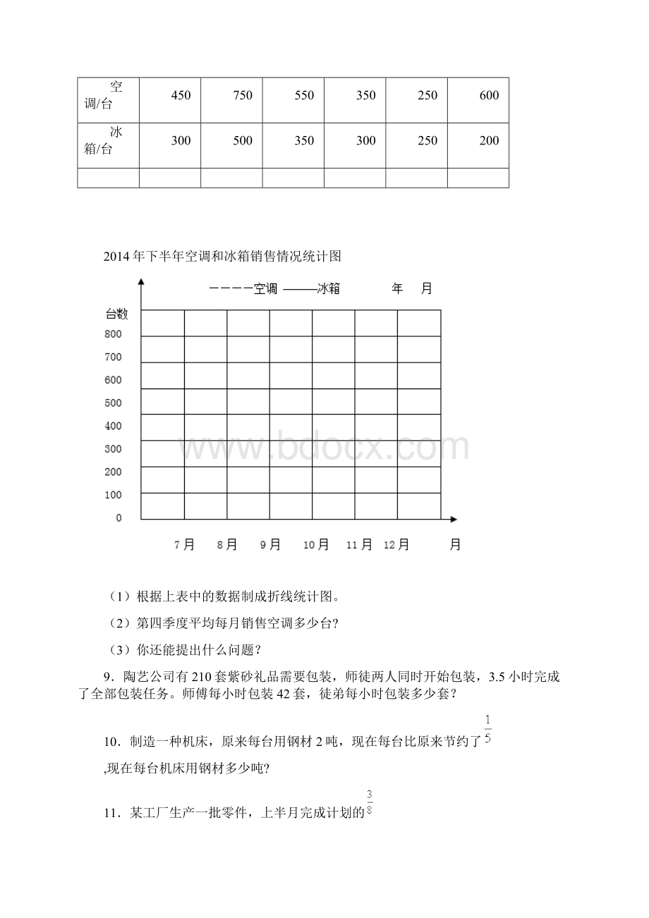 江苏省扬州市五年级上易错易混80解答题题精粹word含答案.docx_第2页