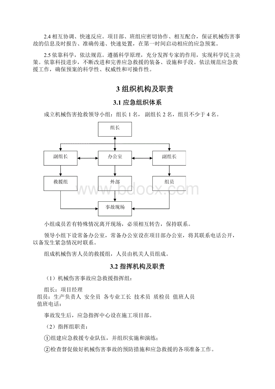 机械伤害应急预案Word格式.docx_第2页