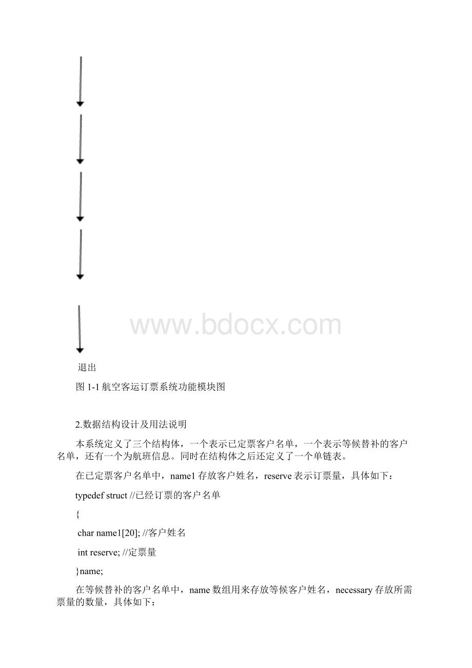 武汉长江工商学院数据结构课程设计报告.docx_第3页