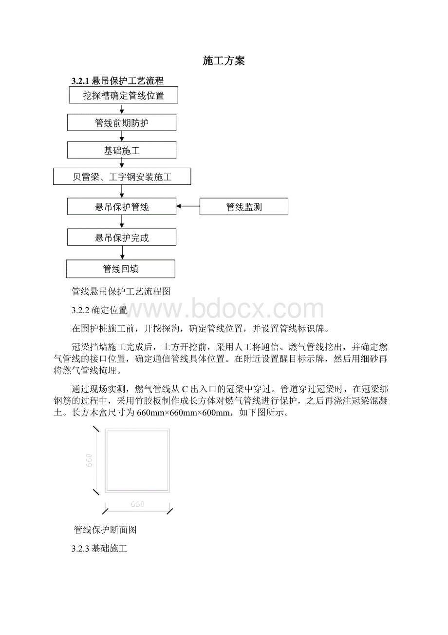 燃气管线悬吊保护方案Word格式文档下载.docx_第3页