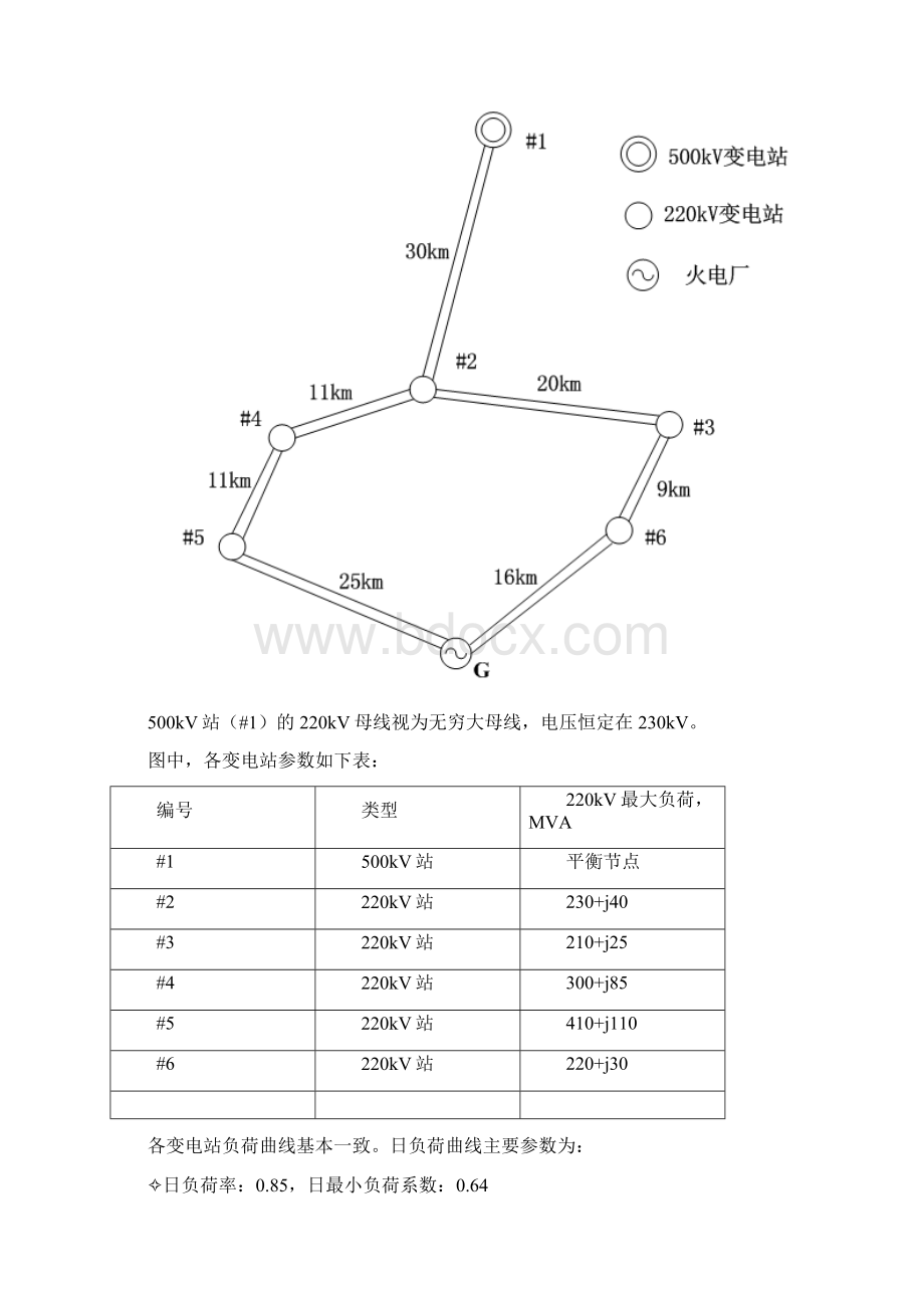 电力系统运行方式分析报告和计算Word文档格式.docx_第2页