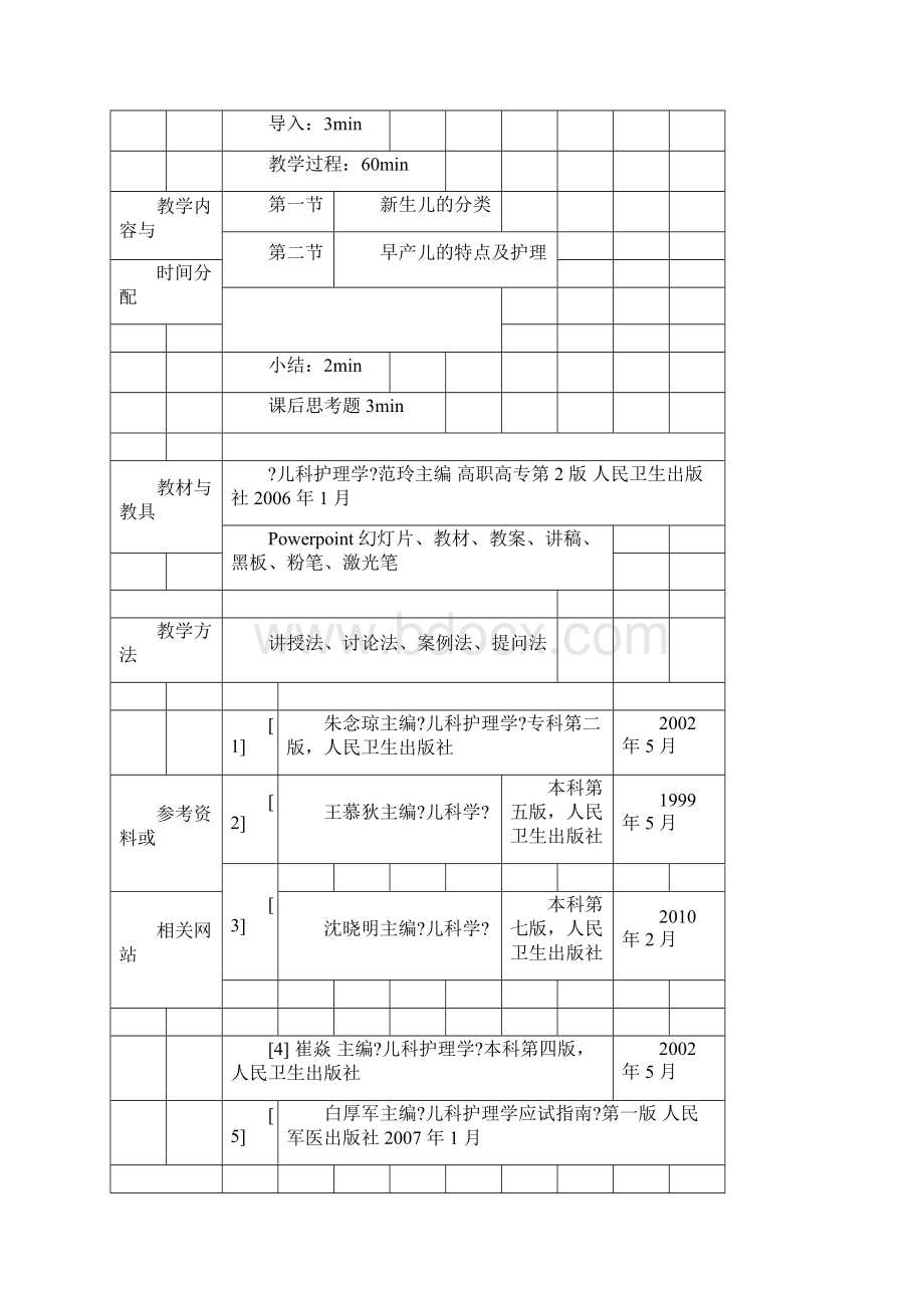 儿科护理学课程教案5新生儿与新生儿疾病的护理.docx_第2页