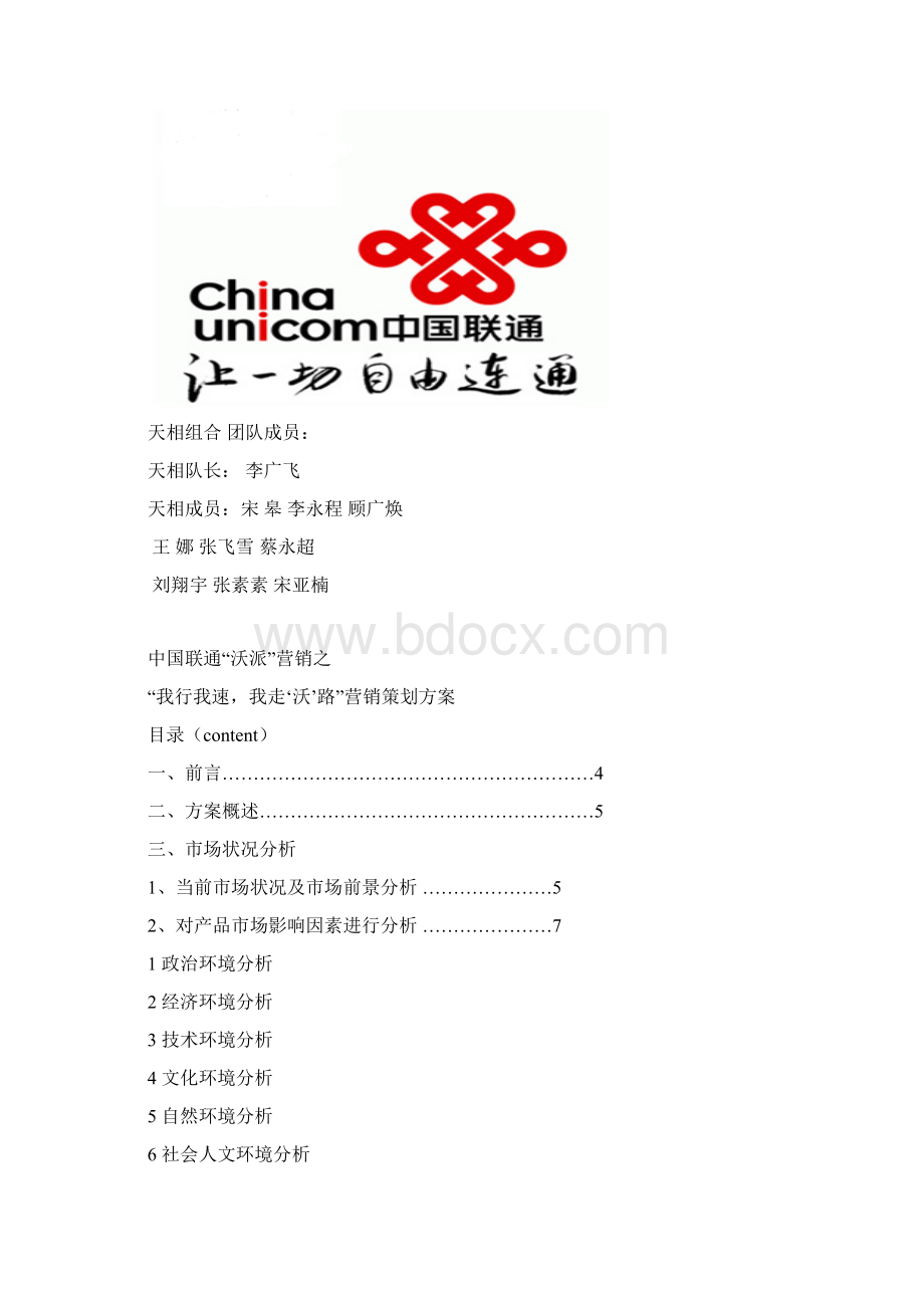 联通沃派营销策划书.docx_第2页