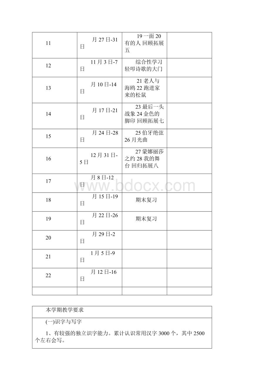 六年级上册教学计划.docx_第2页