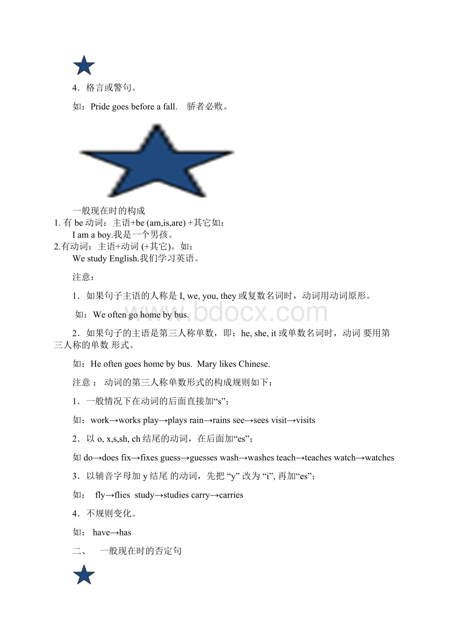 六年级下册英语语法及总时态复习及六年级下册英语知识点总结.docx_第3页