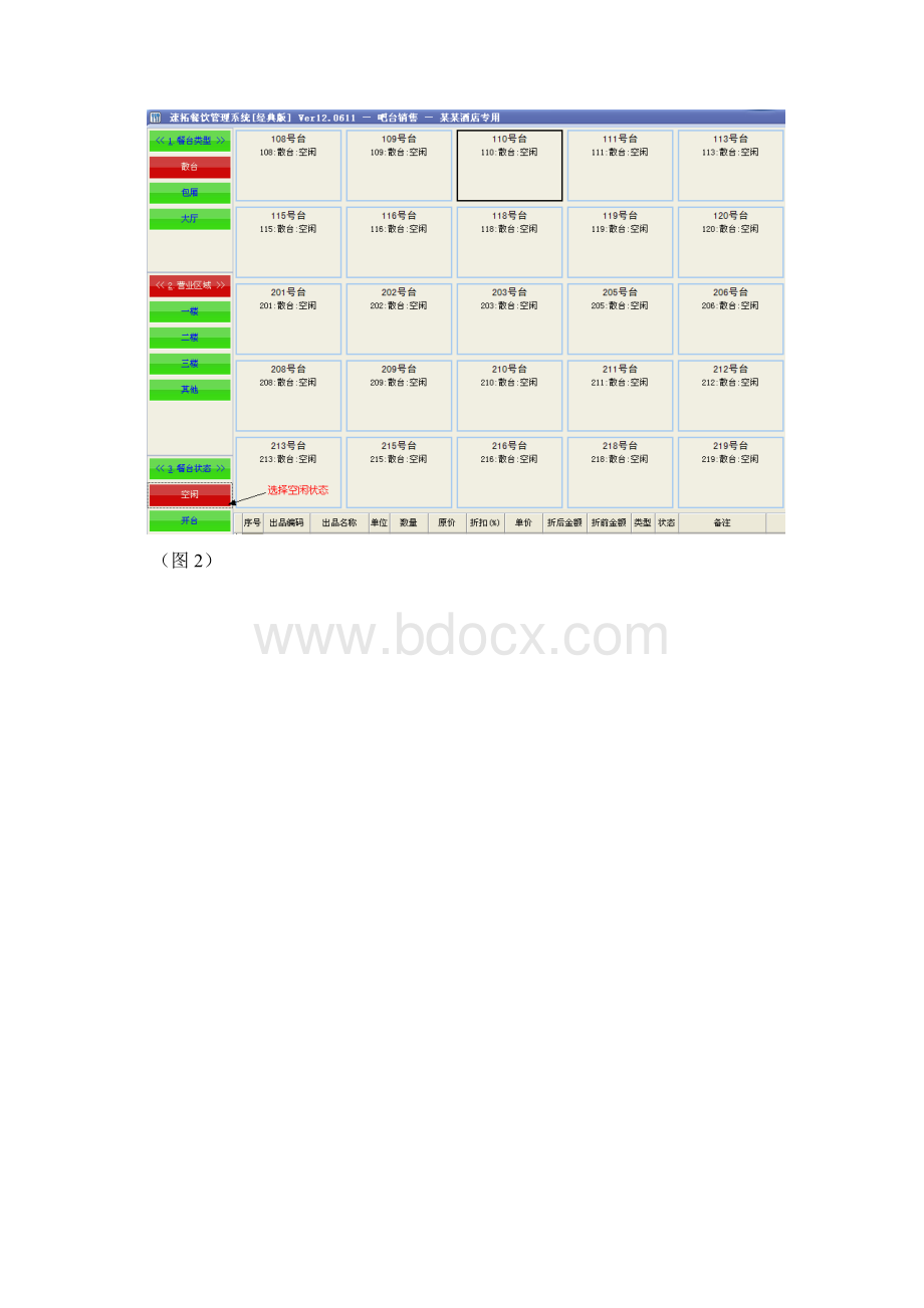 餐饮类软件中吧台售操作图解.docx_第2页