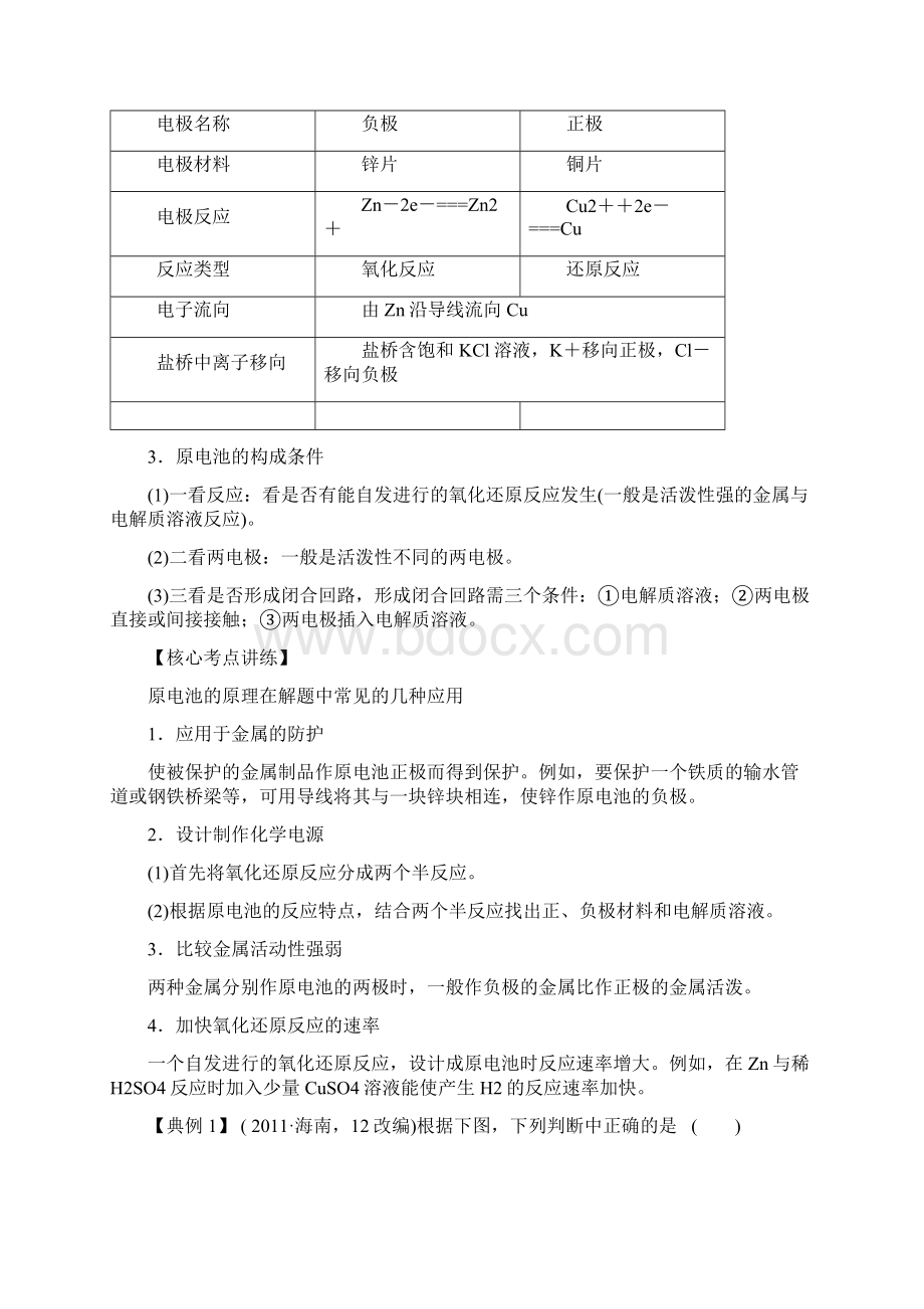 高考化学 艺体生百日冲刺 专题七 电化学讲练.docx_第2页