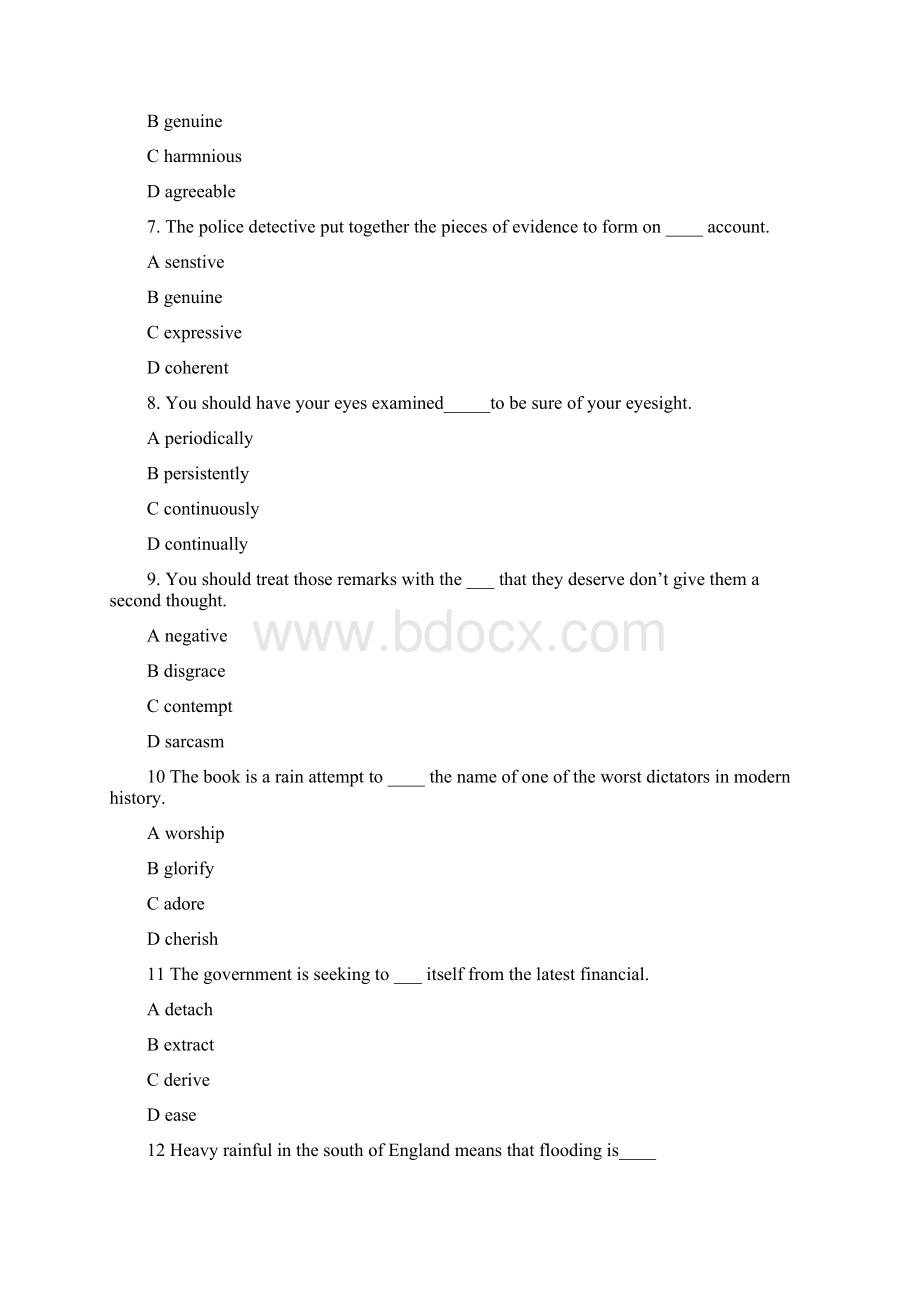 浙江大学考博英语03年秋词汇题.docx_第2页