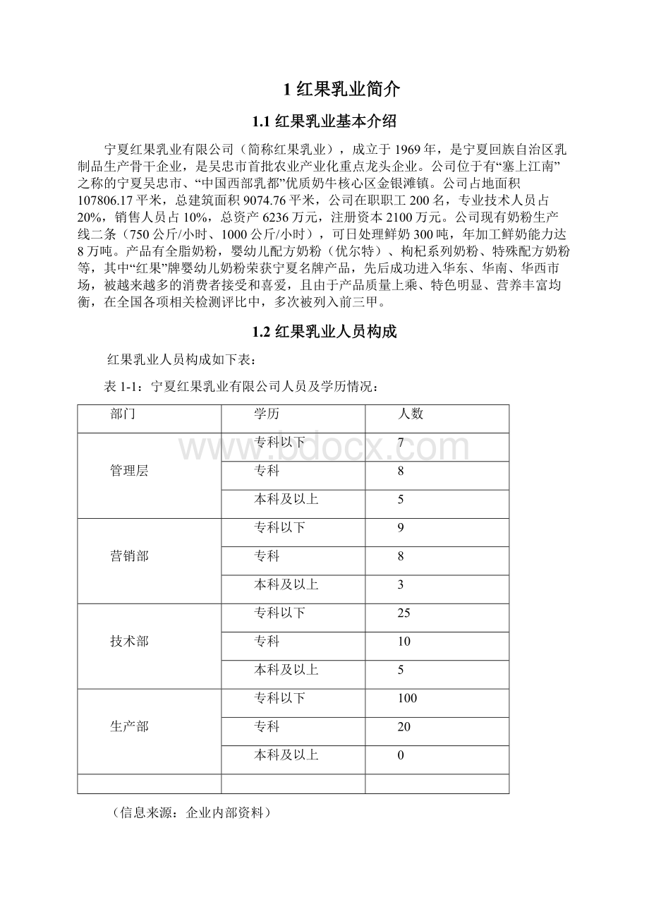 XX乳业的营销现状及策略分析Word文档下载推荐.docx_第3页