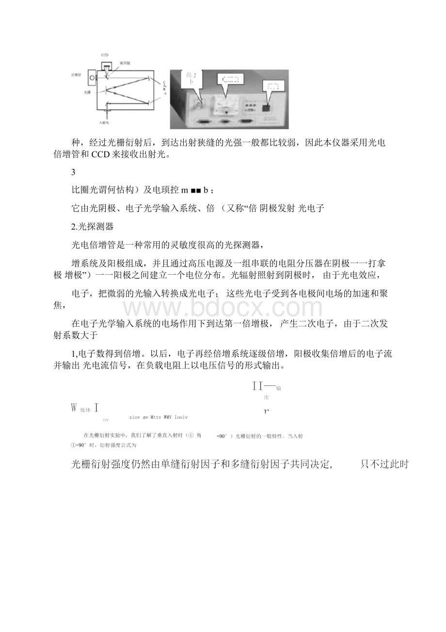 光栅光谱仪实验报告Word下载.docx_第2页