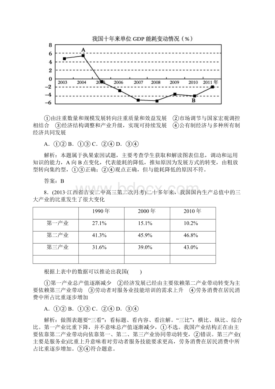 好题 经济生活第十课.docx_第3页