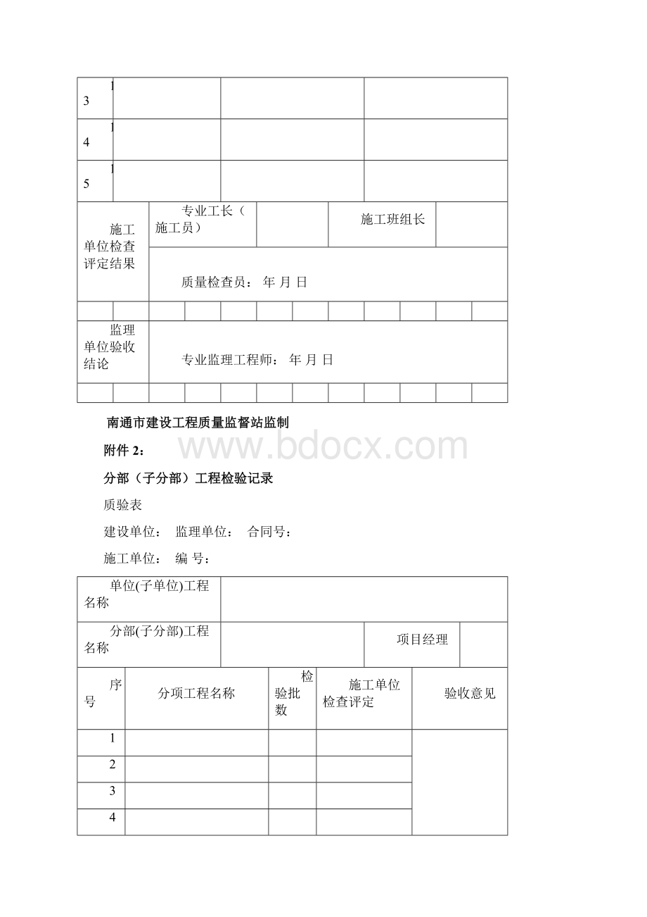 新版市政工程施工与质量验收规范表格.docx_第2页