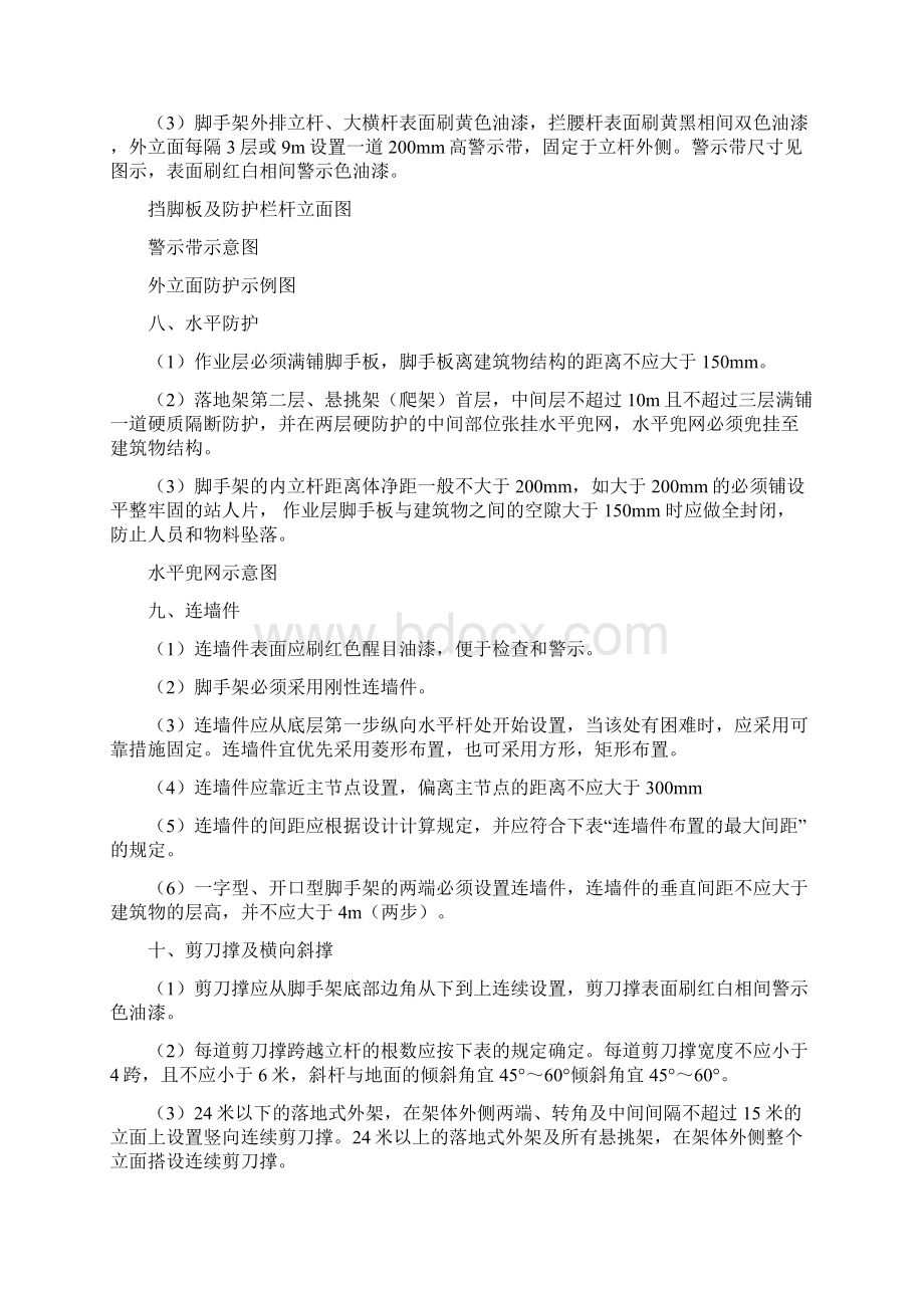 建筑工程外脚手架搭设标准全面图解文档格式.docx_第3页