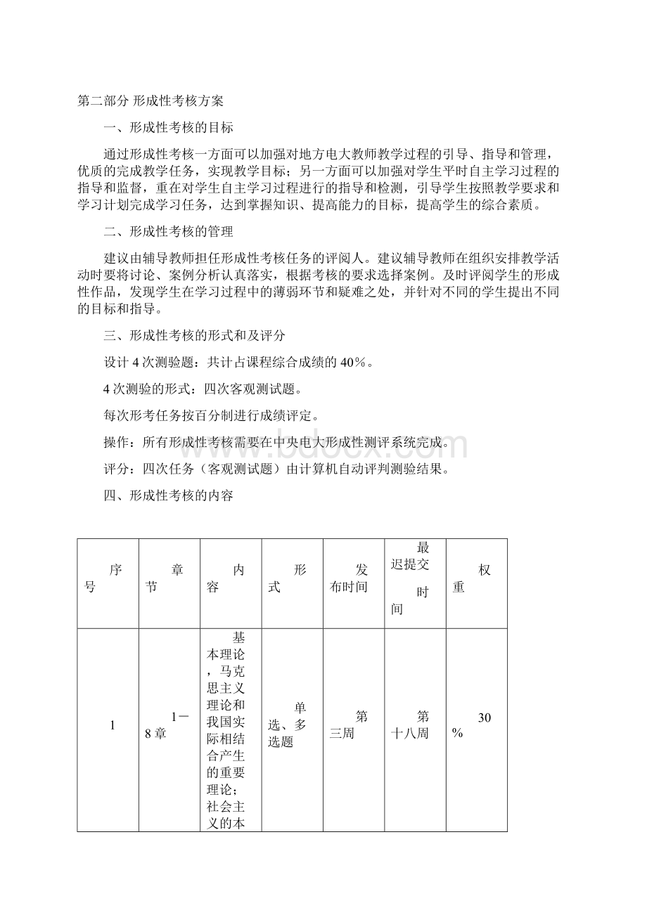 《邓小平理论和三个代表重要思想概论》课程基于网络考核改革.docx_第2页