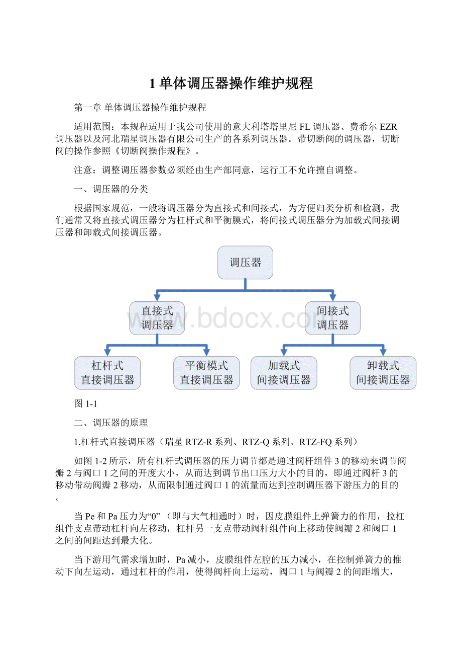 1单体调压器操作维护规程.docx_第1页