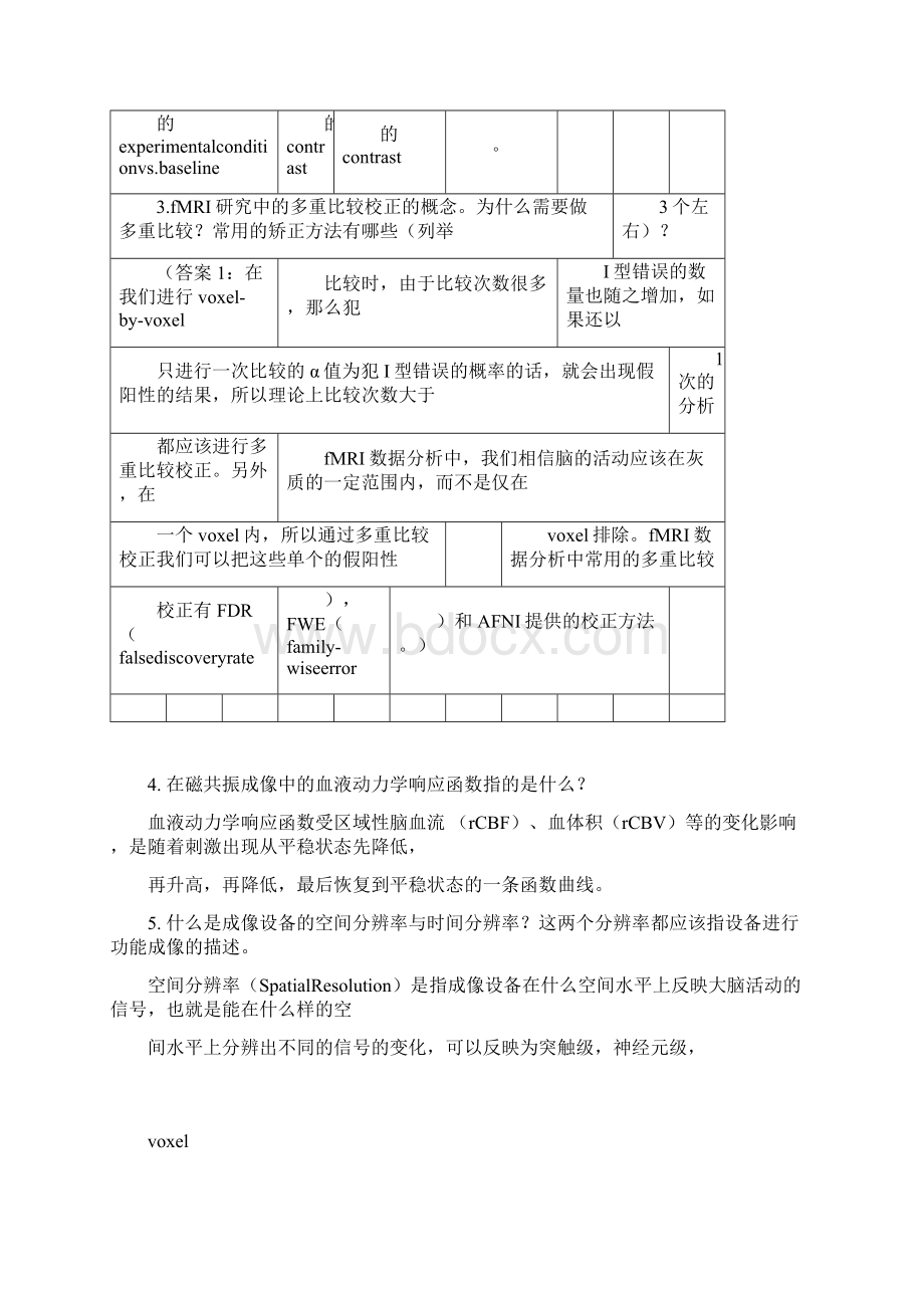 认知神经科学期末复习题及参考答案文档格式.docx_第2页