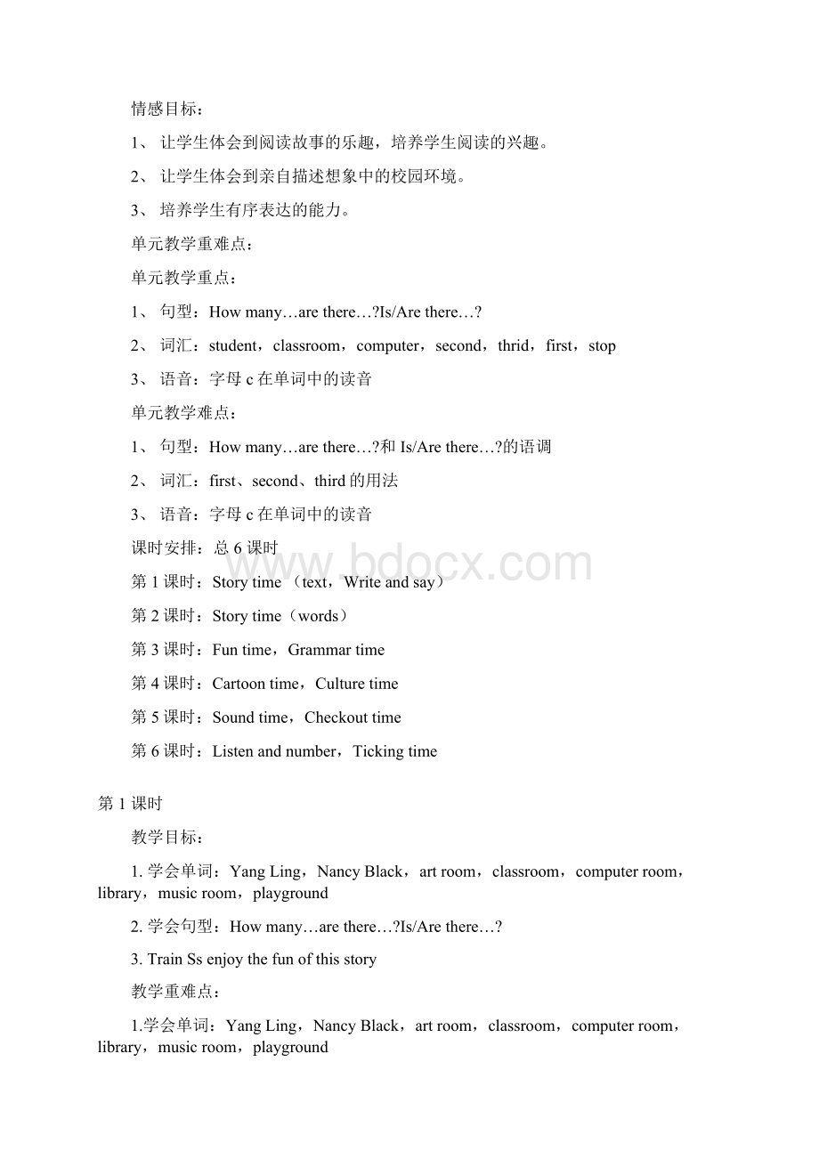 牛津译林版英语五年级上册Unit2教案.docx_第2页