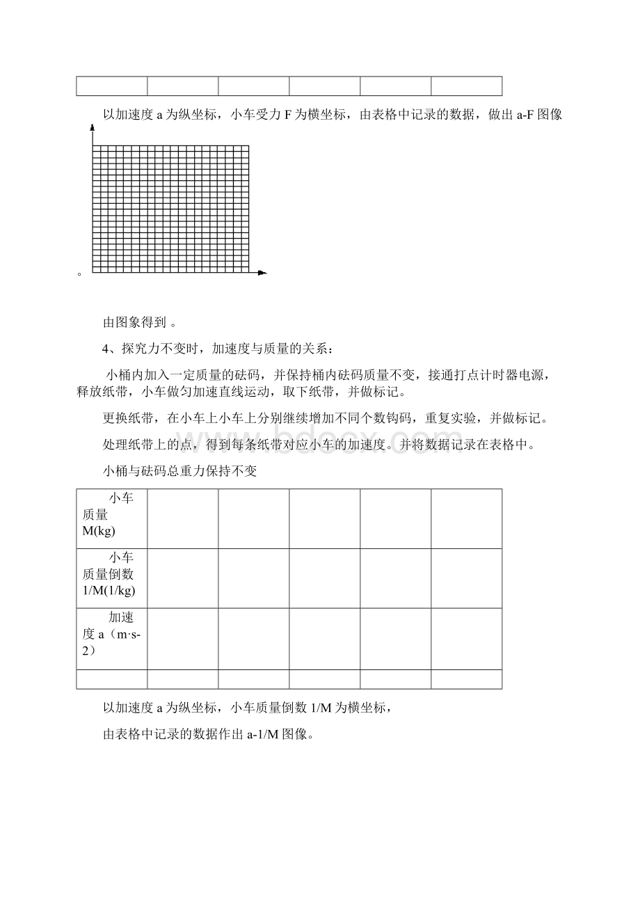 探究加速度与力质量的关系文档格式.docx_第3页