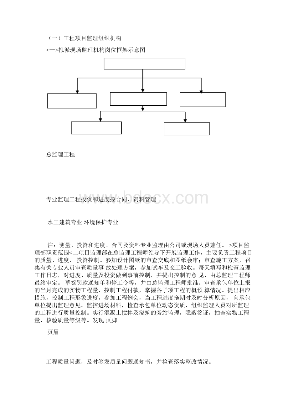 20XX水利施工监理大纲.docx_第2页