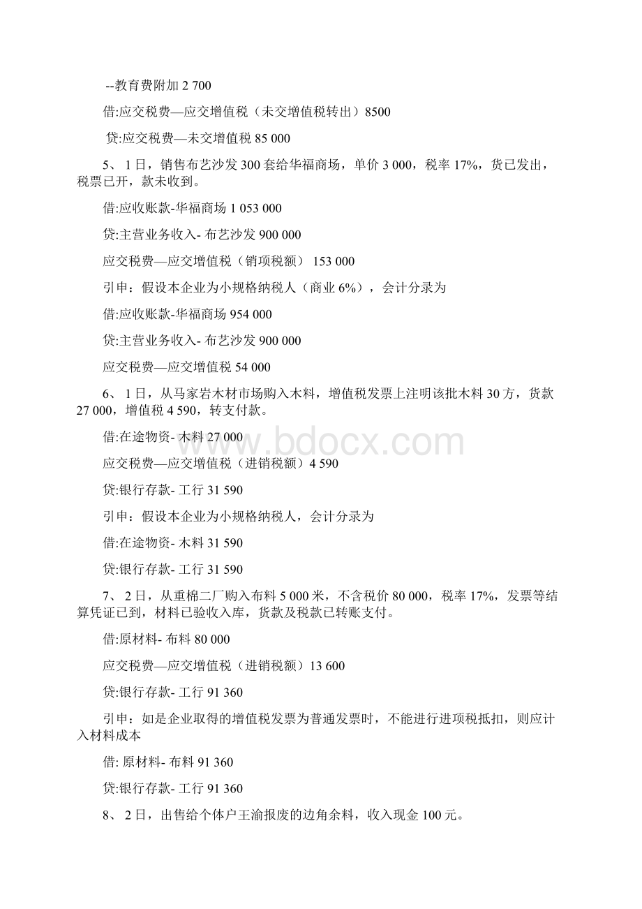 会计分录详解完整版Word文档下载推荐.docx_第2页