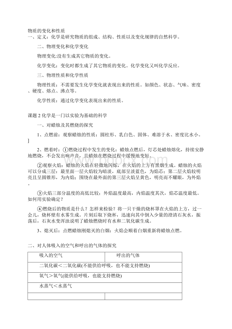 义务教育课程标准实验教科书化学九年级上册.docx_第3页