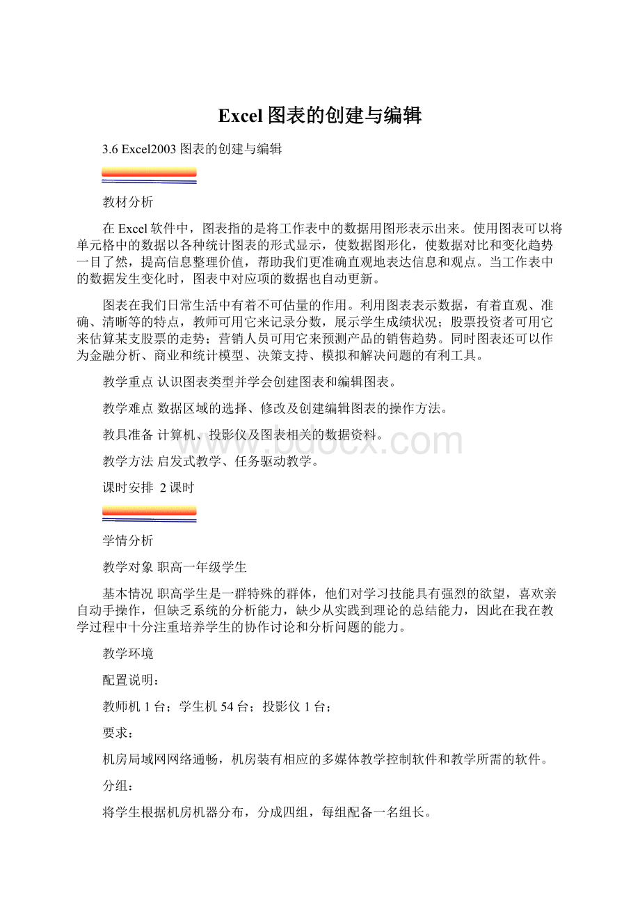 Excel图表的创建与编辑Word文档下载推荐.docx