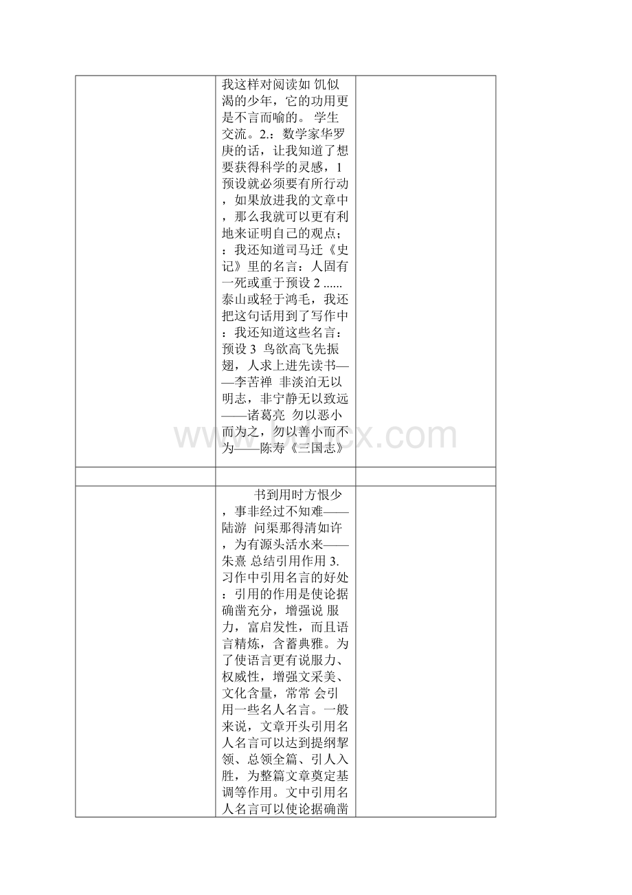 部编人教版六年级语文下册语文园地五教案教学反思.docx_第3页