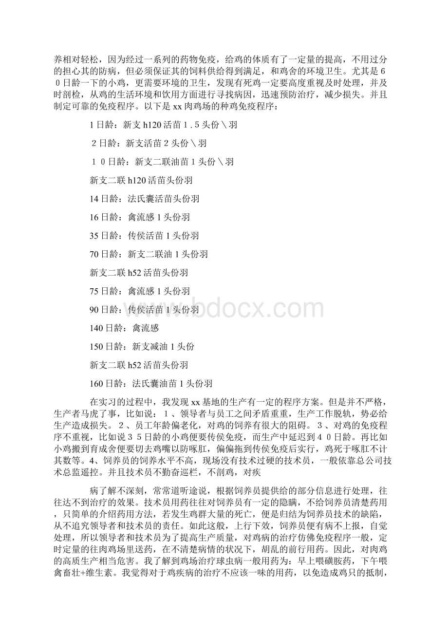 肉鸡场实习报告Word格式文档下载.docx_第3页