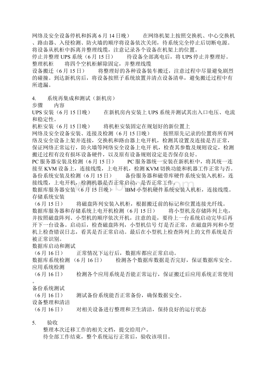 人民政府机房搬迁技术服务方案.docx_第2页