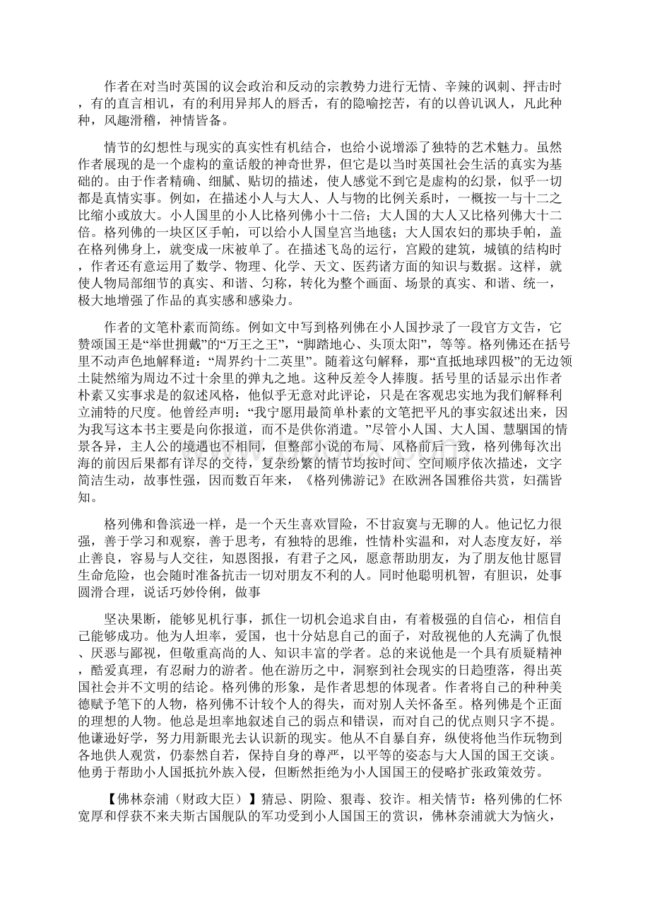 《格列佛游记》读书笔记1000字精选多篇Word下载.docx_第3页