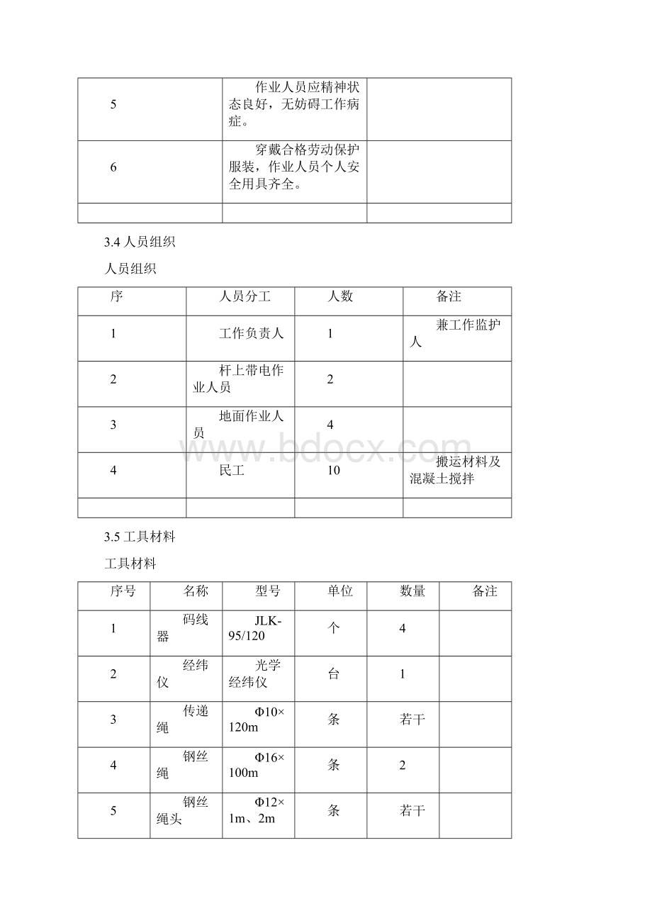 治理杆塔下边坡塌方基础不稳定标准化作业指导书Word下载.docx_第2页