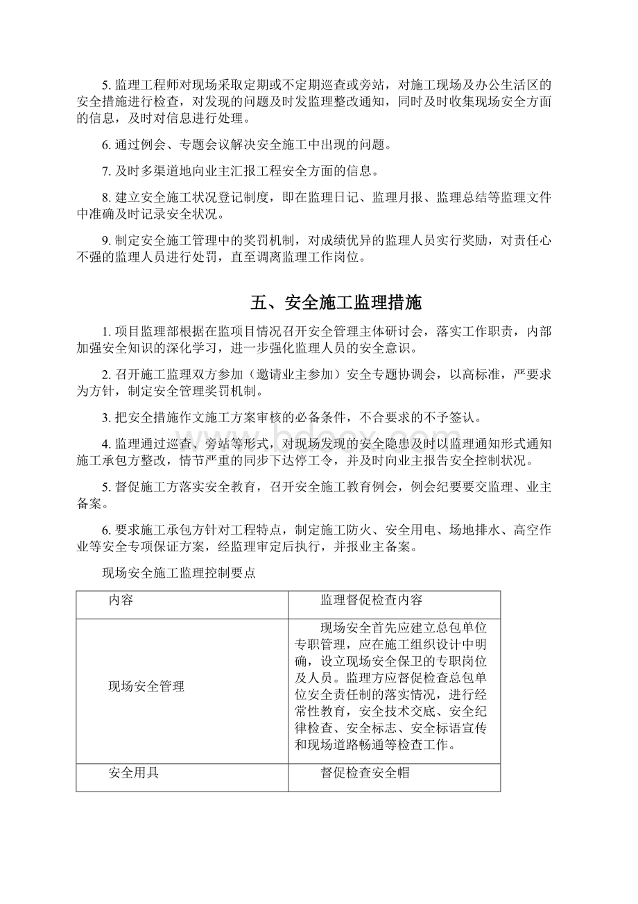 市政工程监理实施细则安全.docx_第3页