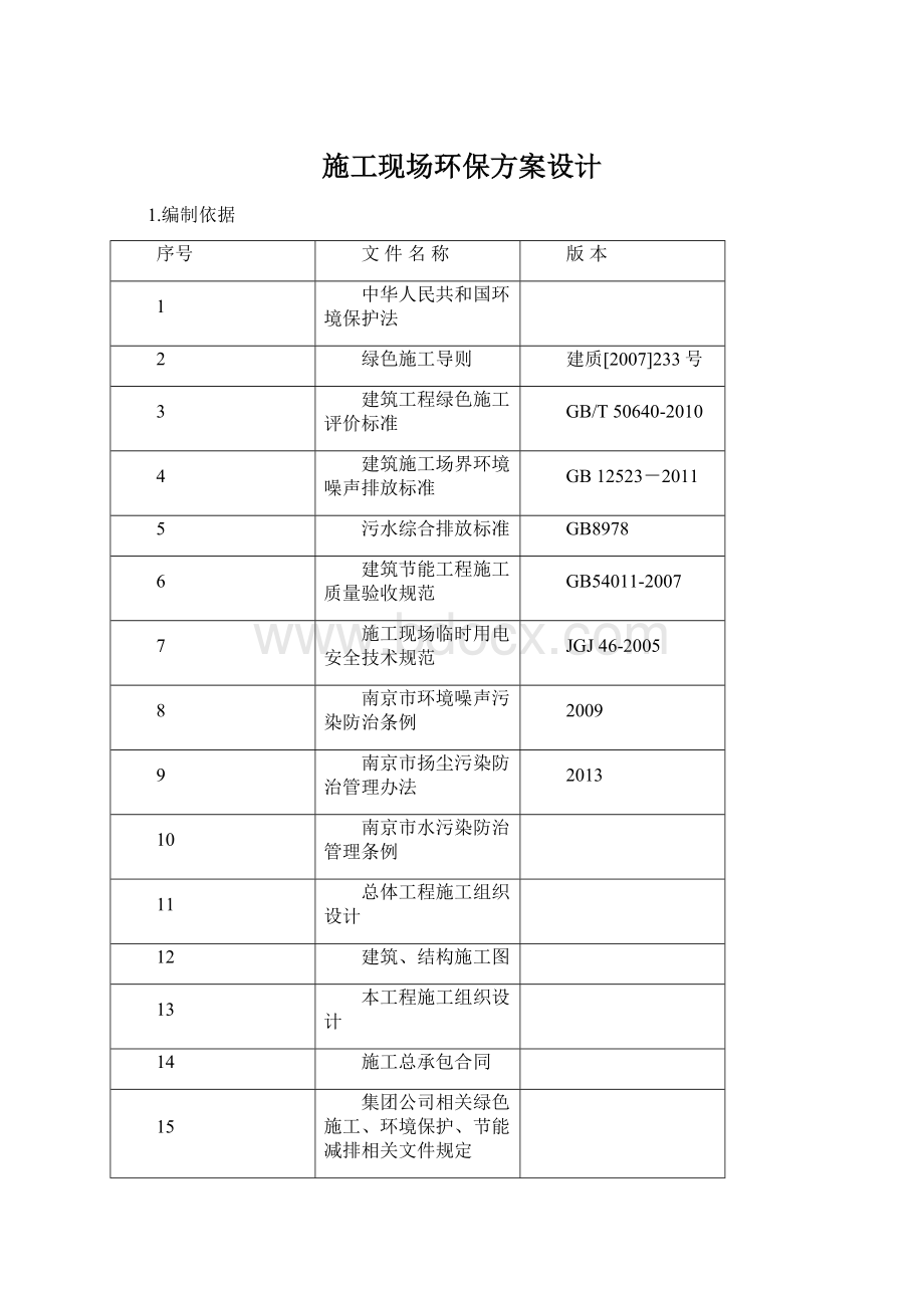 施工现场环保方案设计.docx