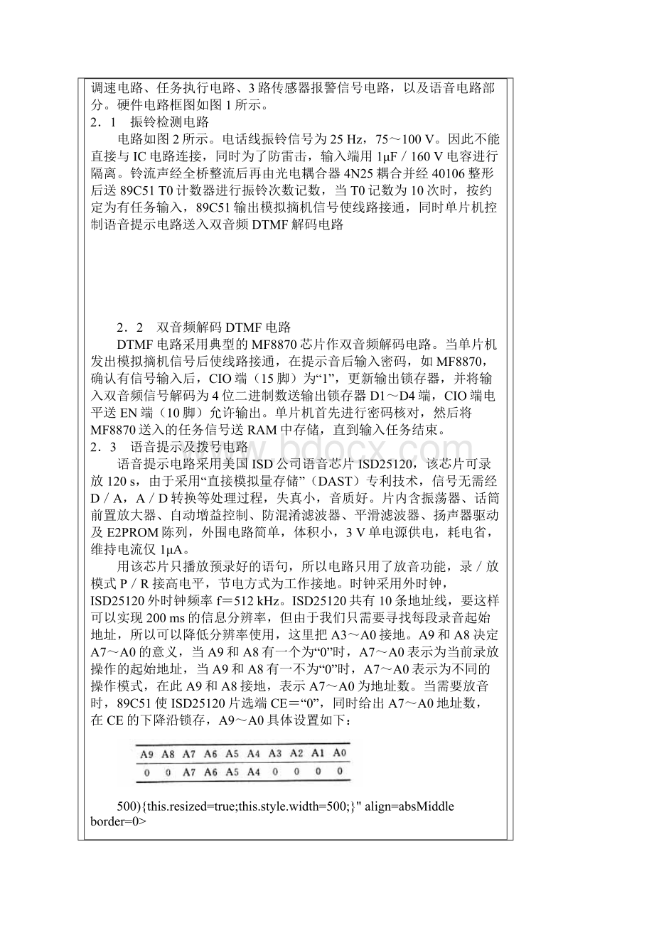 单片机无线控制家电和报警器.docx_第2页