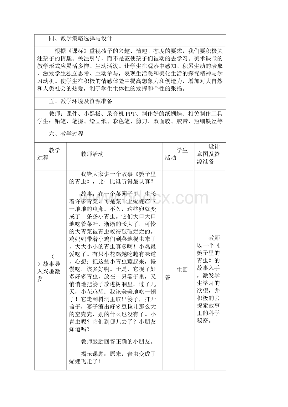 陈绯菲《蝶儿飞飞》教学设计方案.docx_第2页